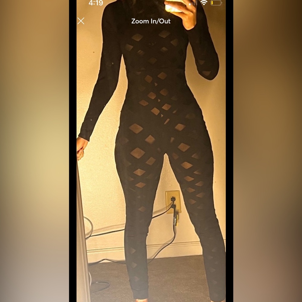 Black jumpsuit